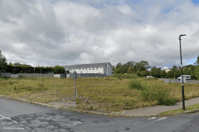 The site at the back of the Ballinakill Shopping Centre on the Dunmore Road
