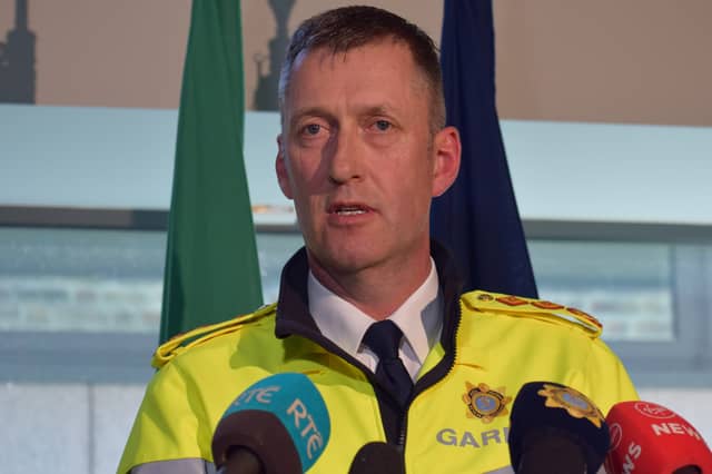 Garda Commissioner Justin Kelly