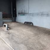 The location of the encampment on Penrose Lane in Waterford city
