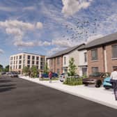 A visualisation of the proposed development