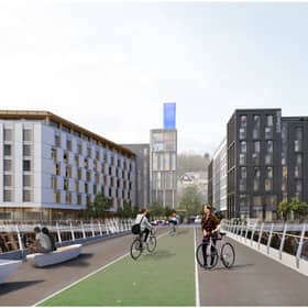 A visualisation of the proposed development