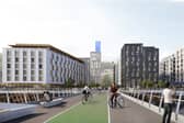 A visualisation of the proposed development