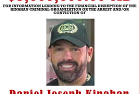 Daniel Kinahan wanted poster