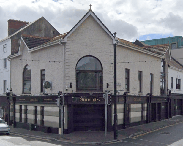 The site of the former Sinnott’s Bar and Nightclub in Waterford city  