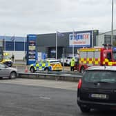 Members of An Garda Síochána and the Waterford City Fire Service are at the scene