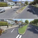 A render of the proposed road layout for Paddy Browne's Road as part of the Accessible Neighbourhood  Project