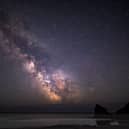Matthew Kelly, from County Clare, took the photo, depicting the Milky Way arching above the horizon of Ballydwan Beach