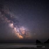 Matthew Kelly, from County Clare, took the photo, depicting the Milky Way arching above the horizon of Ballydwan Beach