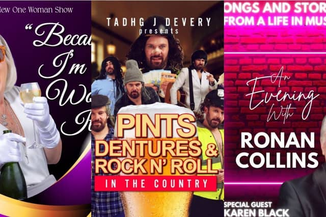 Dungarvan Town Hall Theatre has announced details of its upcoming shows, and they are sure to entertain.