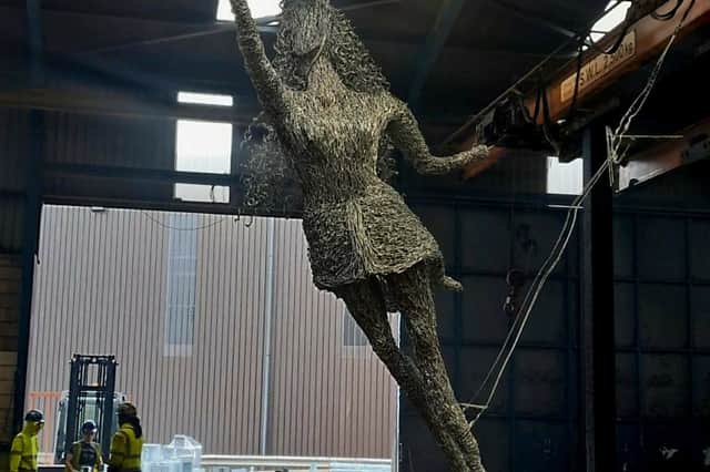 'Rosalind' during repair works