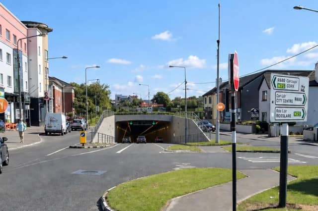 An AI-generated image shared by Cllr Wyse showing a tunnel going under the Cork Road