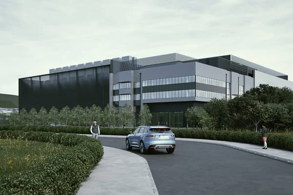   A visualisation of the proposed development  
