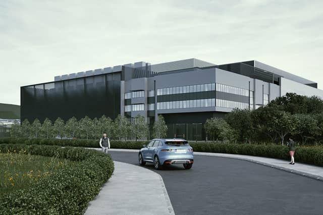 A visualisation of the proposed development