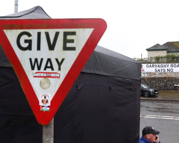 Garvaghy Road sign