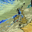 The current weather outlook over Western Europe