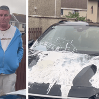 Victims of Waterford arson attack had car set on fire and paint thrown on it