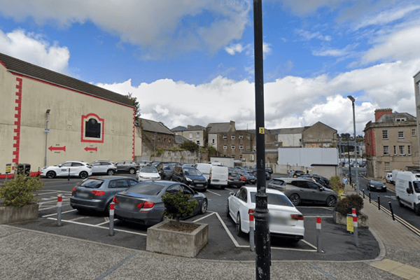 Exchange Street Car Park in Waterford city