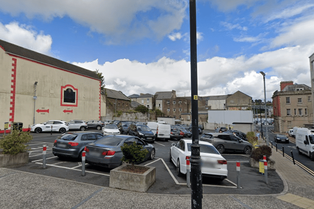 Exchange Street Car Park in Waterford city