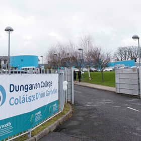 The issues have arisen outside Dungarvan College