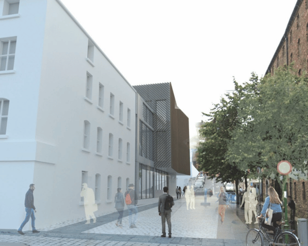A visualisation of the proposed development