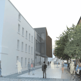 A visualisation of the proposed development