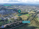The plot of land in question, which is highlighted in green