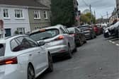 Tailbacks on Stephen Street in Waterford