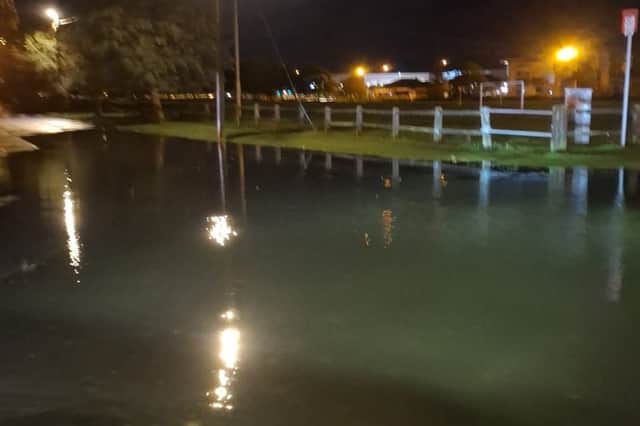 Flooding on Hennessey’s Road in Waterford city