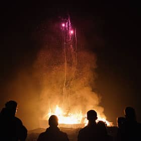 A warning has been issued over the danger of bonfires and fireworks