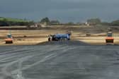 Heavy machines at work on Waterford Airport’s runway extension