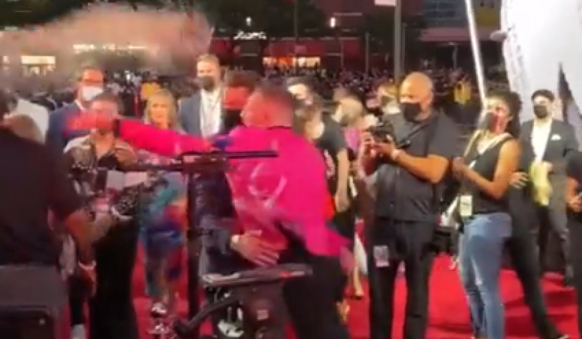 WATCH Conor McGregor throws drink at music awards show Waterford Live