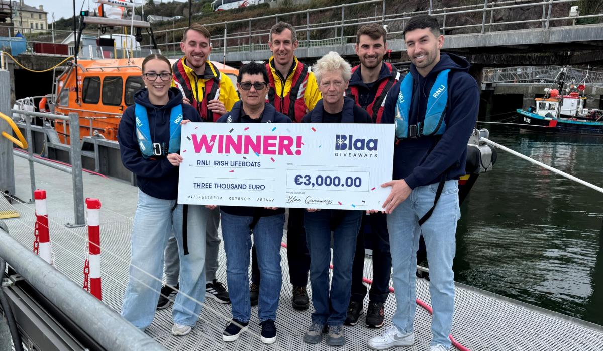 'Incredibly grateful' - Waterford giveaway raises €3,000 for local RNLI branches