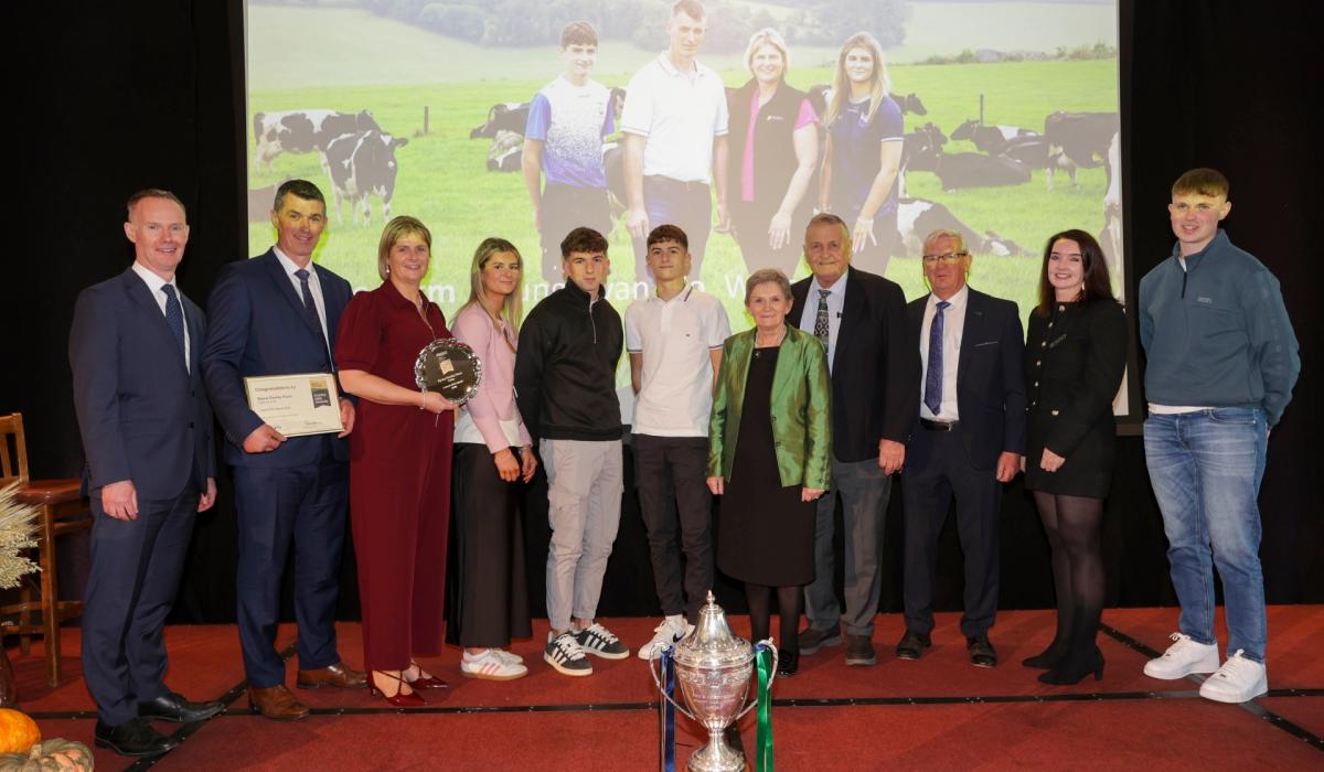 Fifth-generation Waterford family farm recognised for dairy excellence at national awards