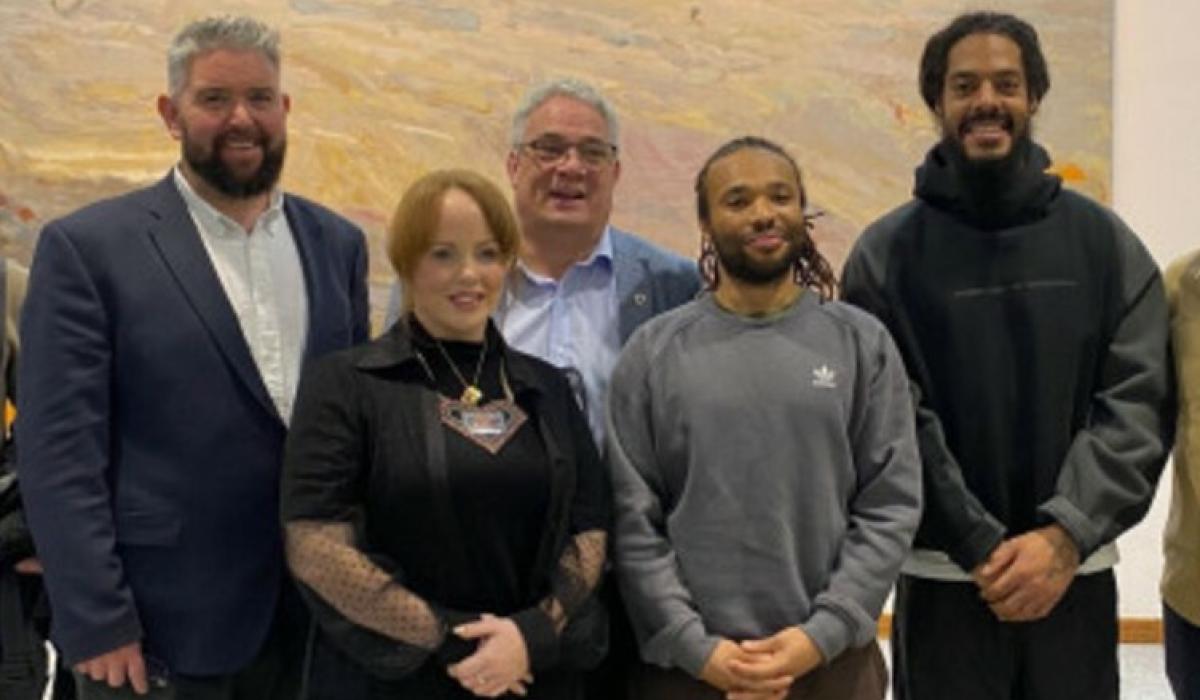 Waterford TD pictured alongside controversial UK punk-rap duo Bob Vylan