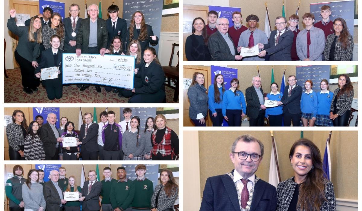 PICTURES: Waterford secondary schools celebrated as litter challenge champions crowned