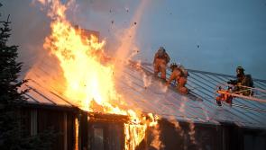 Waterford emergency services fighting house fire in the city