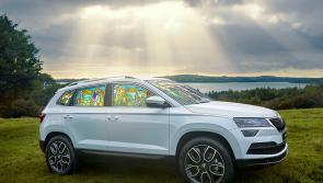 ŠKODA commission stained-glass car to celebrate World Meeting of Families