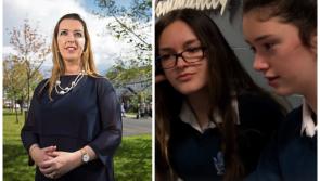 Waterford girls inspired by Vicky Phelan for Cervical Check Young Scientist project 