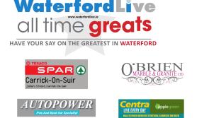 Waterford All Time Greats Round of 16 Poll #1: Keith Barry v Gilbert O’Sullivan 
