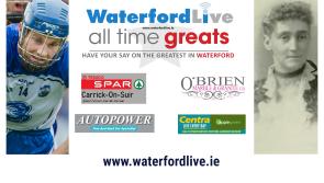 VOTE: Waterford's All Time Greats quarter-final: Michael 'Brick' Walsh v Marguerite Moore