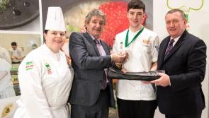Waterford student picks up award at 'chef of the year' awards 