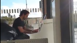 WATCH: Man's impromptu piano performance wows Waterford train commuters 