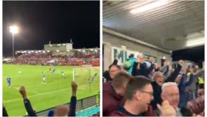 WATCH: Fans react as Waterford net injury time winner against Cork City