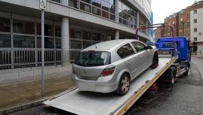 PICTURE: Shocking! Garda&iacute; have impounded a vehicle that was parked in a disabled bay