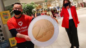 Waterford shoppers asked to support Irish Heart Foundation's Valentine fundraising drive