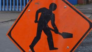 Stop and go system in Waterford for road resurfacing