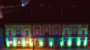 Waterford buildings light up green for Organ Donor Awareness Week
