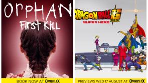 Orphan First Kill and Dragon Ball Super Heroes hit Omniplex Waterford this week - news and trailers