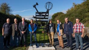 Blacksmith Sculpture Officially Unveiled at Durrow Station on Waterford Greenway