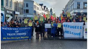 IN PICTURES: Pro-refugee rally held in Waterford